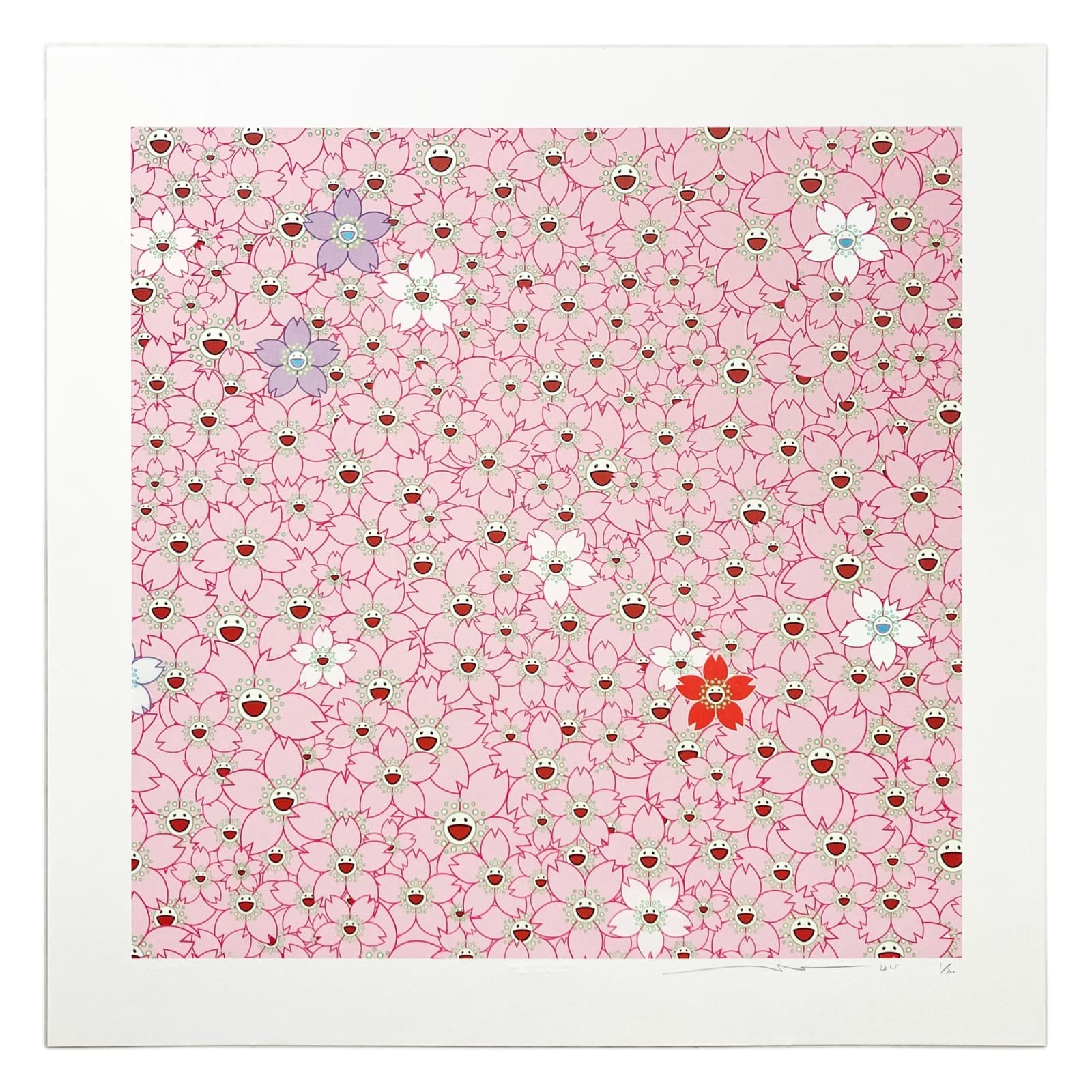 Takashi Murakami Rainbow Flower
