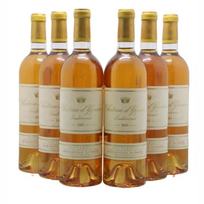 Château d'Yquem 2001 - 6 bottles