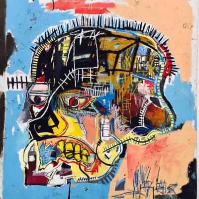 Basquiat Untitled (Skull)